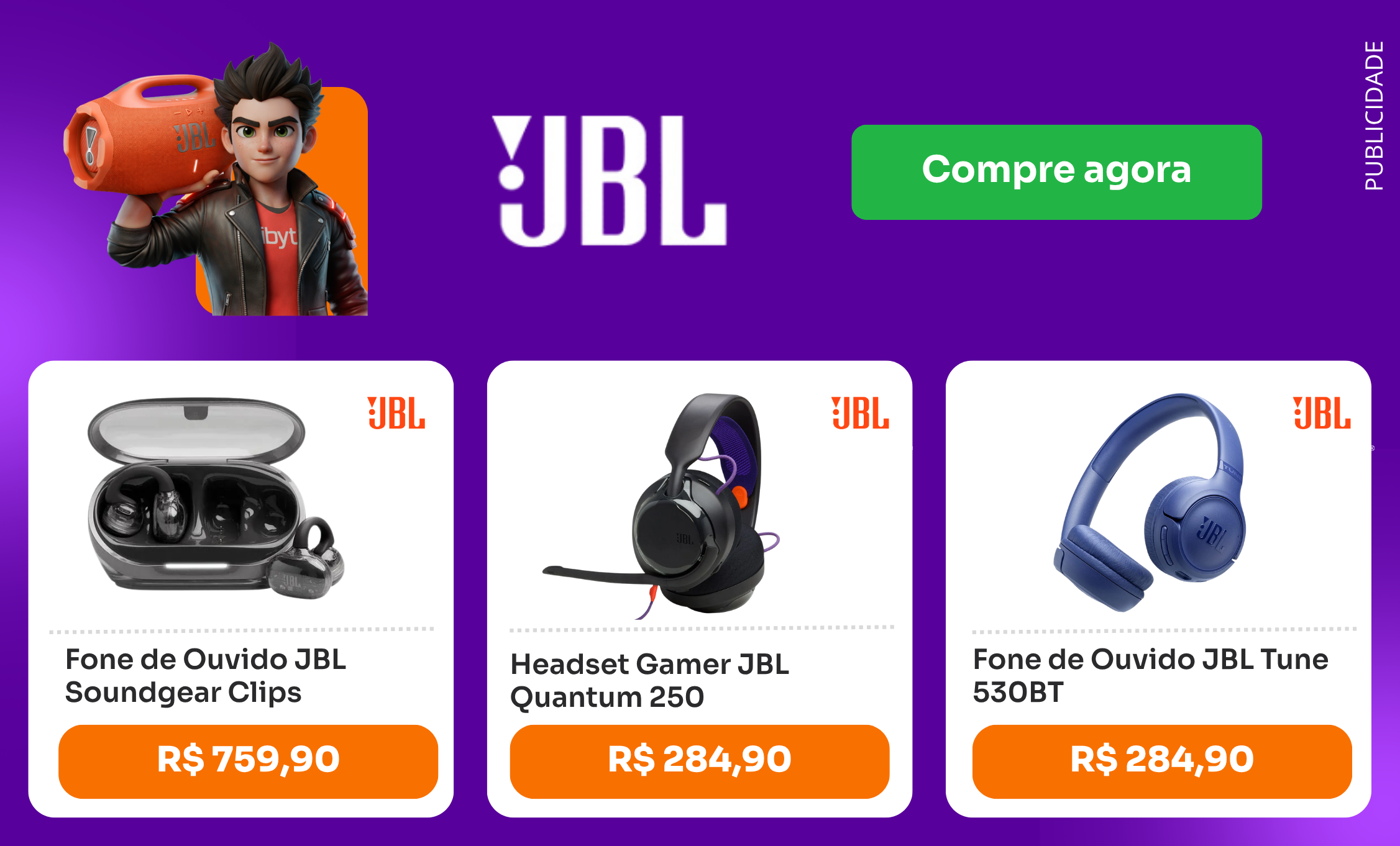 [PARCERIA] JBL - Missão Upgrade - Destaque